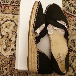 Life Stride Black Espadrille Shoes